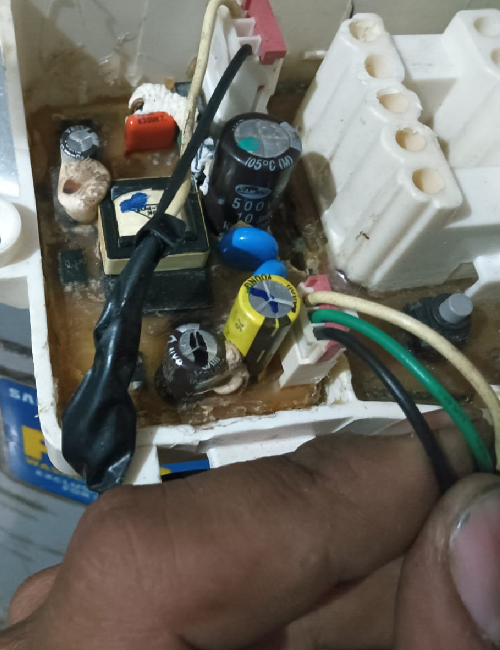 Washing machine control board repair